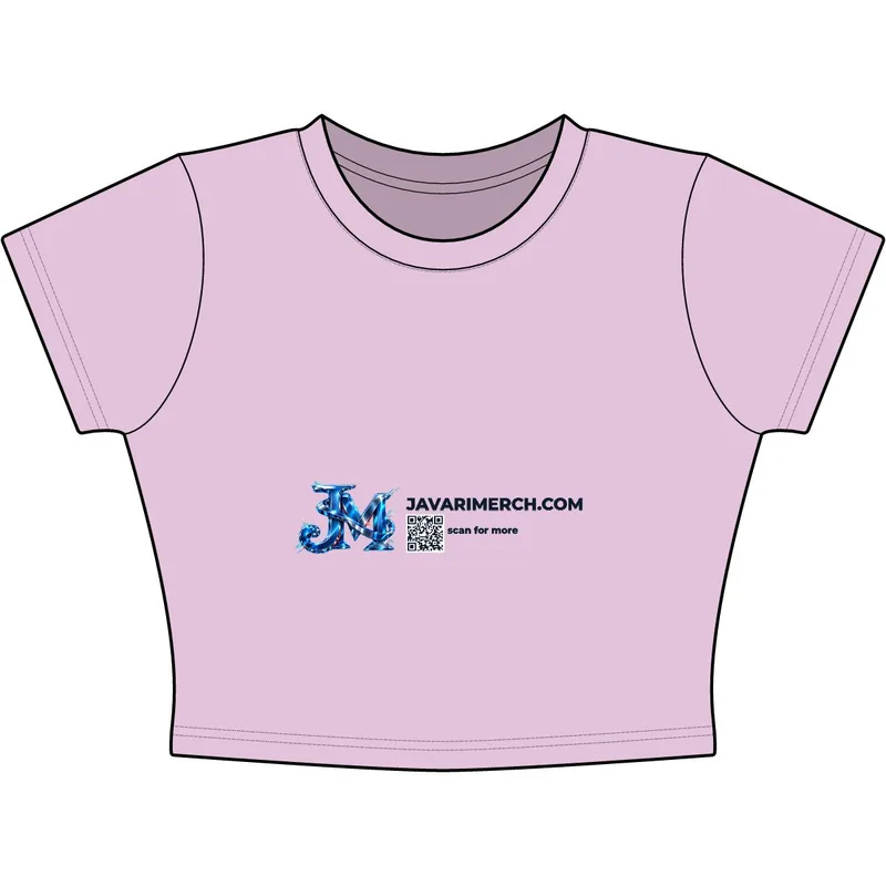 Womens Baby Tee in Lilac