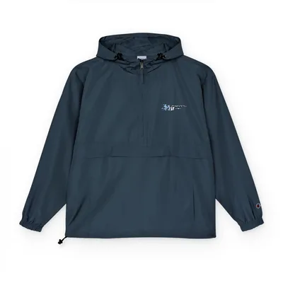 Champion Unisex Packable Anorak Jacket in Navy