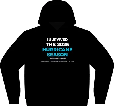 Unisex Heritage Hooded Sweatshirt in Black