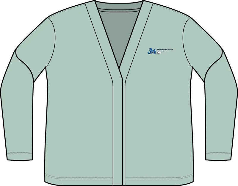 Women's Concept Open Cardigan in Dusty Blue