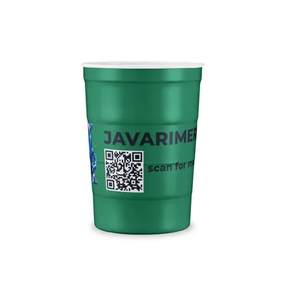 Recyclable Steel Cup in Green