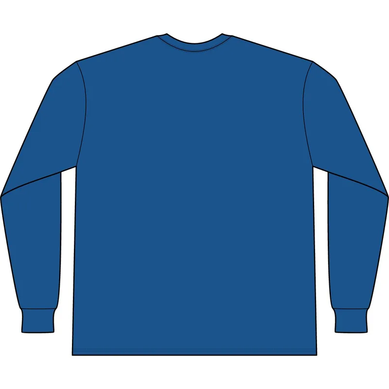 Workwear Pro Long Sleeve Pocket Tee in Royal