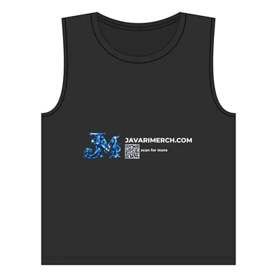 Women's Jersey Muscle Tank in Black