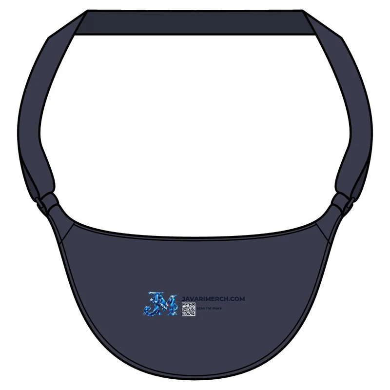 Matte Crossbody in River Blue Navy