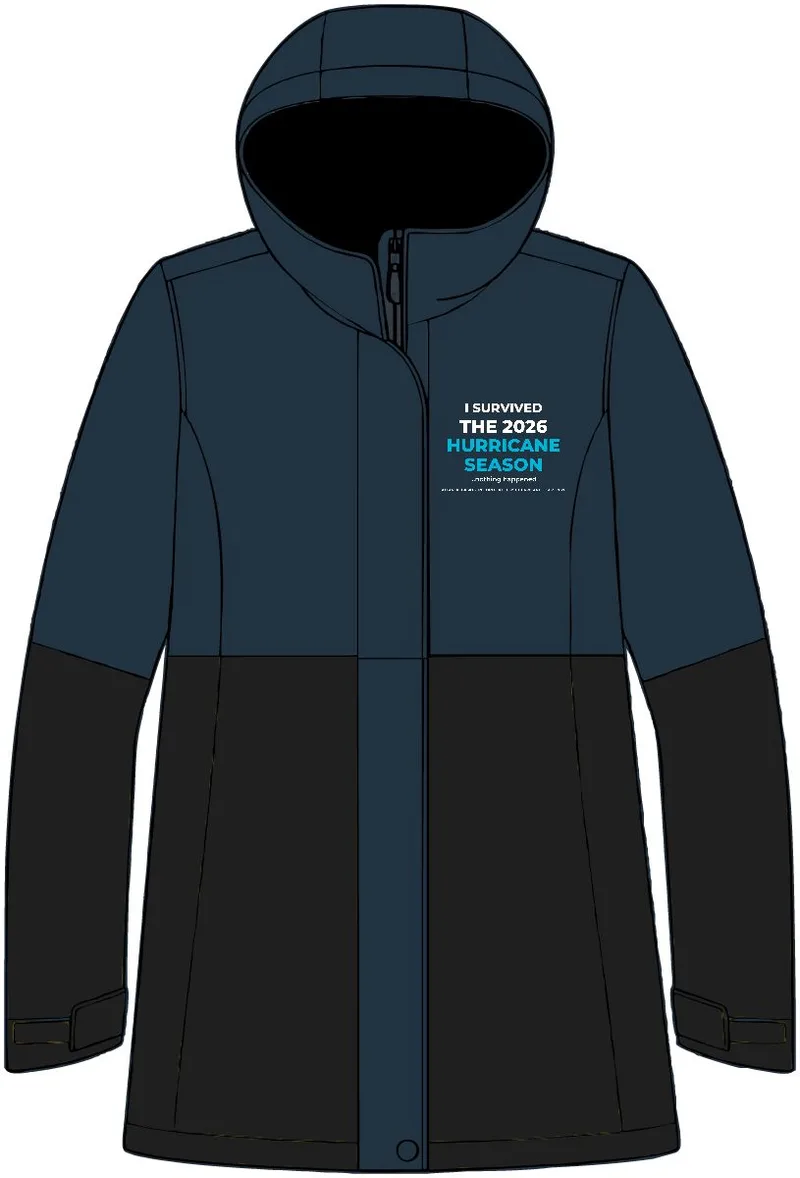 Women's Insulated Heavy Ripstop Jacket in Dress Blue Navy/ Deep Black
