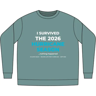 Midweight Pigment-dyed Crewneck Sweatshirt in Alpine Green