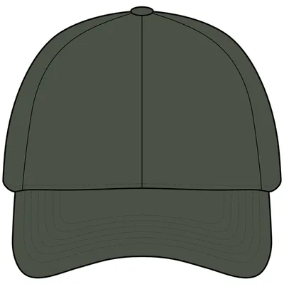 Wool-Blend Cap in Khaki