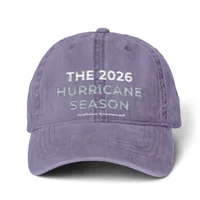 Women's Pigment-Dyed Cap with Fashion Undervisor (Embroidery) — Violet / Floral · One size