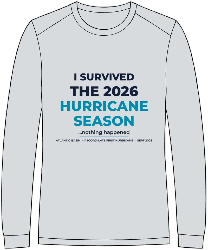Unisex Long Islander Performance Long Sleeve T-Shirt in Aluminum