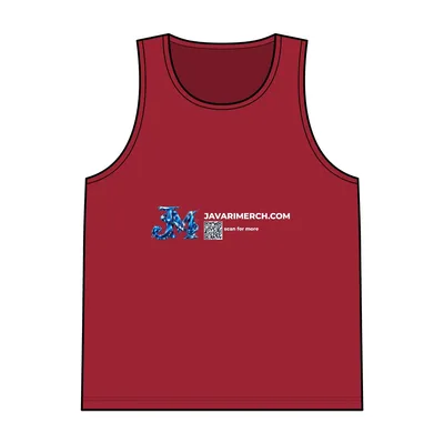 PosiCharge Competitor Rev Tank in Deep Red/ Black