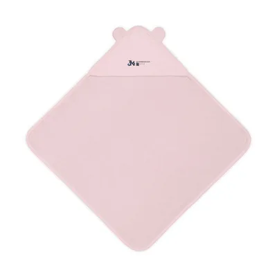 Terry Hooded Towel with Ears (Embroidery) in Ballerina