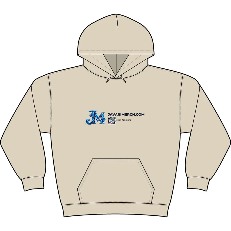 Unisex Perfect Sweats Hooded Sweatshirt in Sand