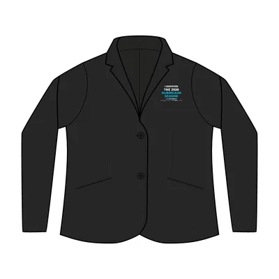 Women's Knit Blazer in Black