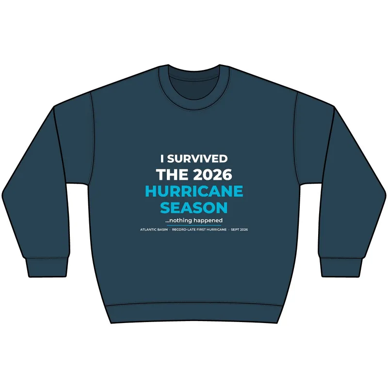 Unisex Crewneck Sweatshirt in Washed Navy