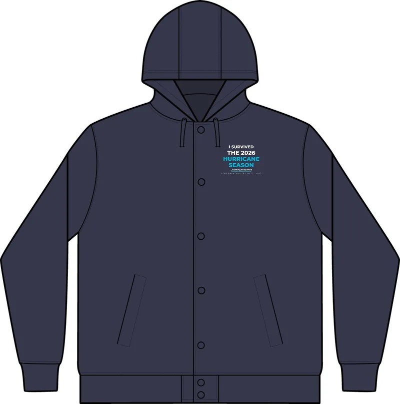 Insulated Letterman Jacket in True Navy/ Vintage Heather