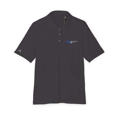 adidas Unisex Performance Polo in Black