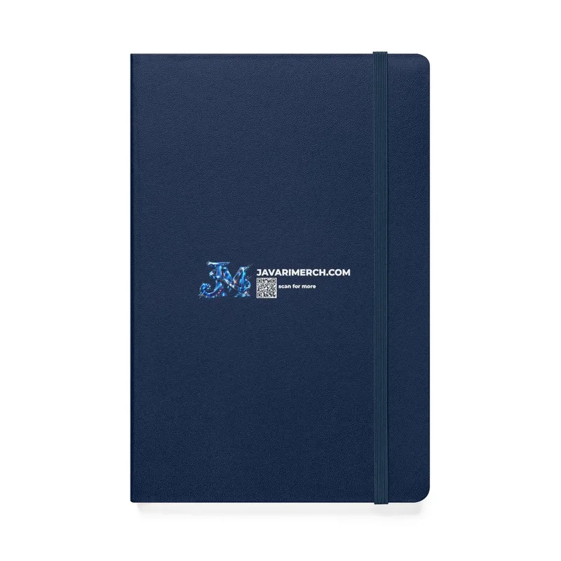 Hardcover Bound Notebook in Navy