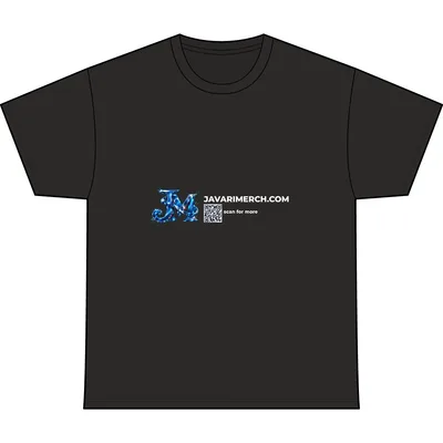 Men's Oversized Cotton T-Shirt in Black