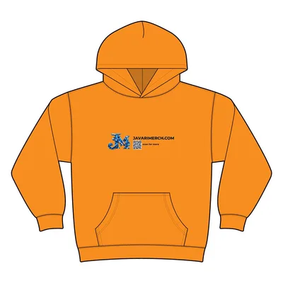 Stencil Safety Hood in Safety Orange