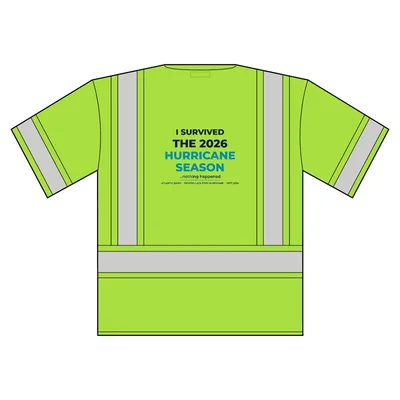 Unisex Six-Pocket Mesh Surveyor’s Vest in Lime