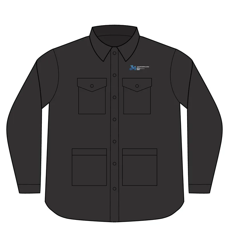 Check Shirt in COAL/BLACK
