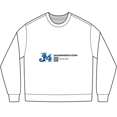 Unisex Heavyweight Long Sleeve Tee in White