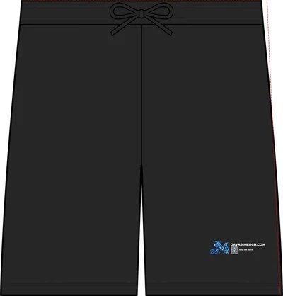 Stadium Shorts 20" in Black
