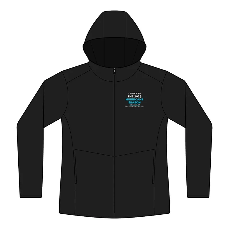 Women's Active Hooded Soft Shell Jacket in Deep Black
