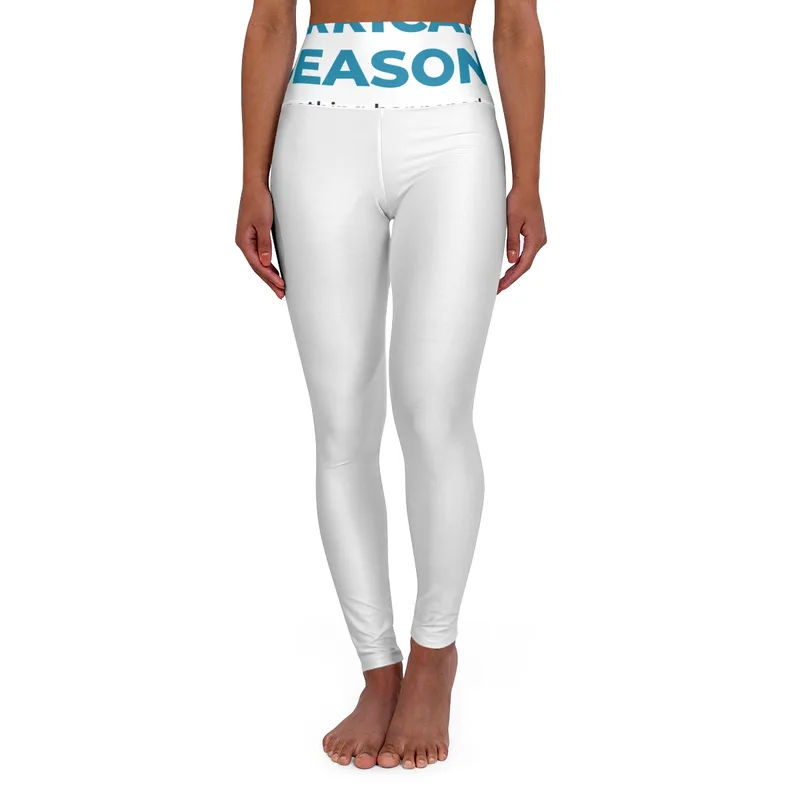 High Waisted Yoga Leggings (AOP)