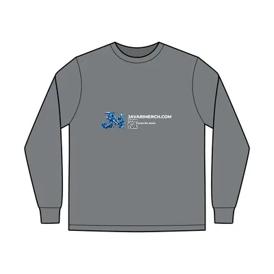 Unisex Long Sleeve T-Shirt in Graphite Heather