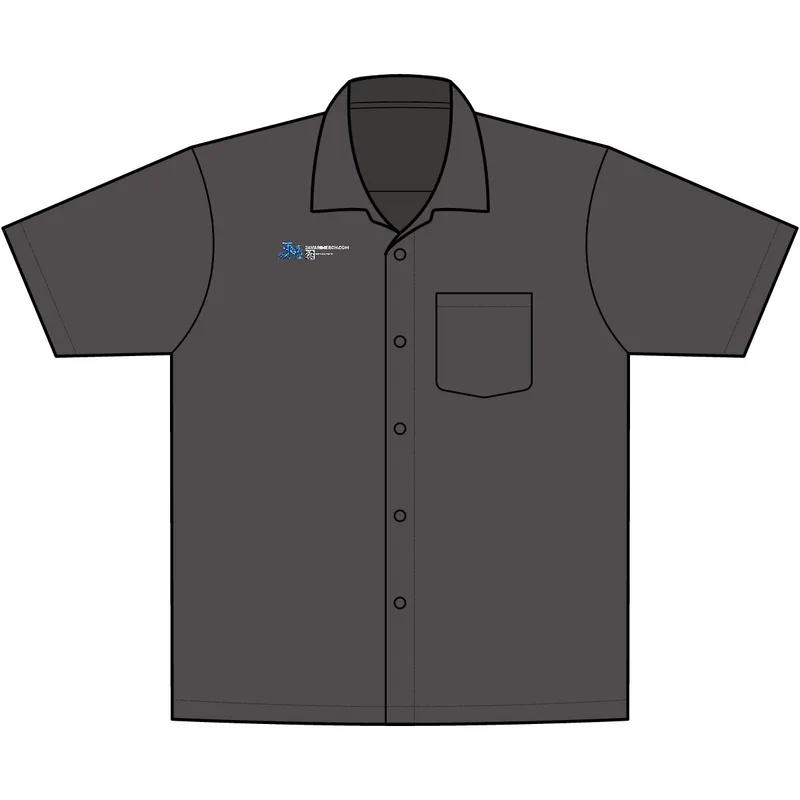 Short Sleeve Performance Staff Shirt in Graphite