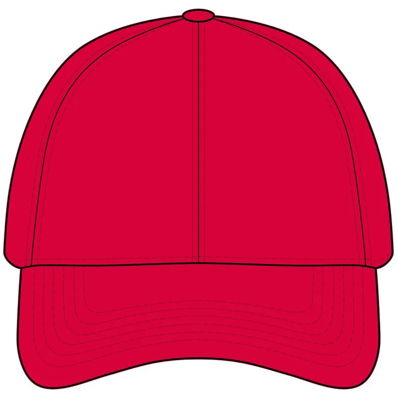 Flexfit Cool & Dry Poly Block Mesh Cap in True Red