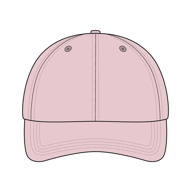 Tie-Dye Cap in Light Pink
