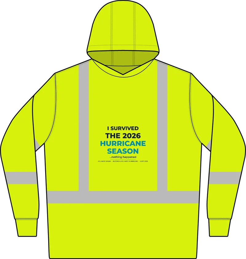 ANSI 107 Class 3 Long Sleeve Segmented Tape Hooded Tee in Safety Yellow