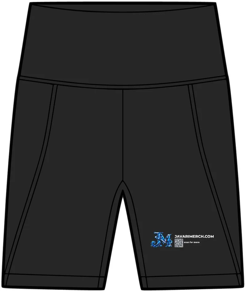 Women's Active Bike Shorts in Black