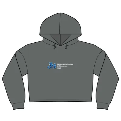 Women's Perfect Tri Midi Long Sleeve Hoodie in Grey Frost