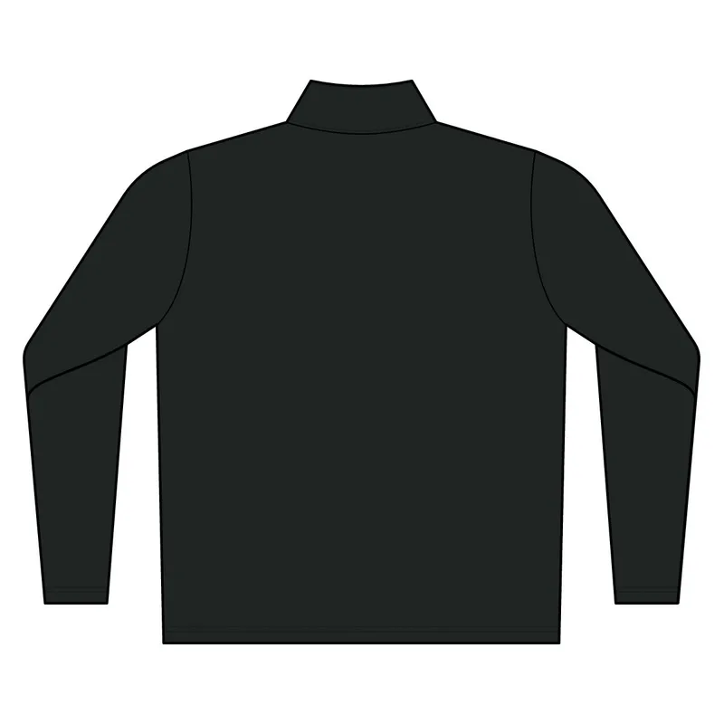 Women's Micropique Sport-Wick 1/4-Zip in Black