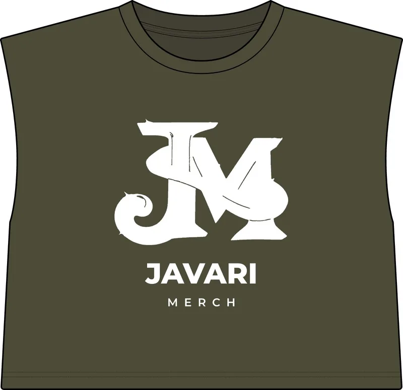 Women's Garment-Dyed Heavyweight Muscle Tee in Faded Army