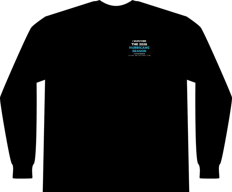 Classic Pocket L-S Tee in Black