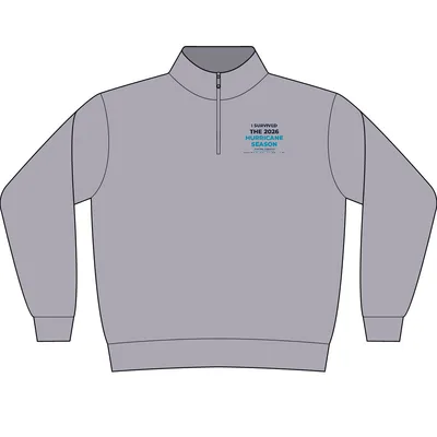 Super Heavyweight 1/4-Zip Pullover Sweatshirt in Athletic Heather
