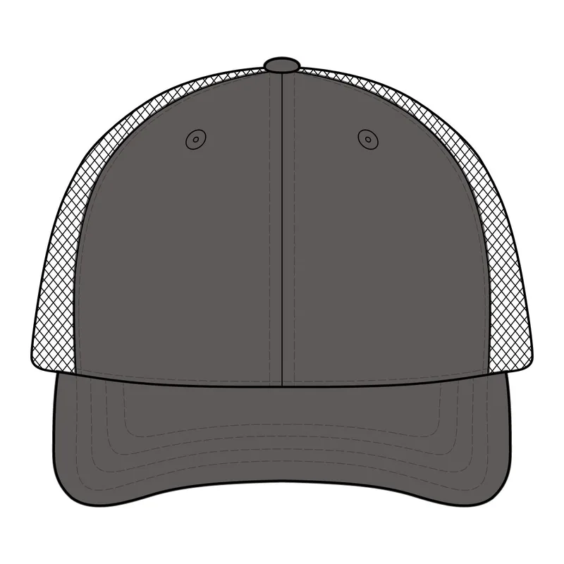 Laser Perf R-Flex Snapback in Charcoal
