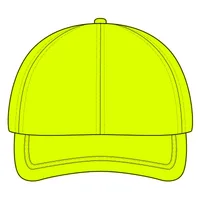 Enhanced Visibility Cap — Safety  Yellow · One size