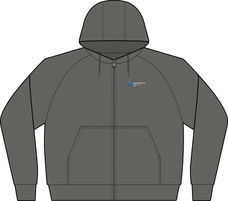 Performance Colorblock Full-Zip Hoodie in Magnet/ Realtree Edge