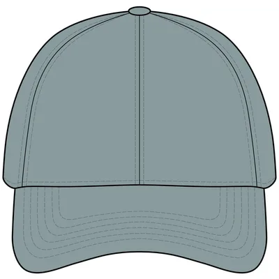 Sustainable Polyester Cap in Light Charcoal