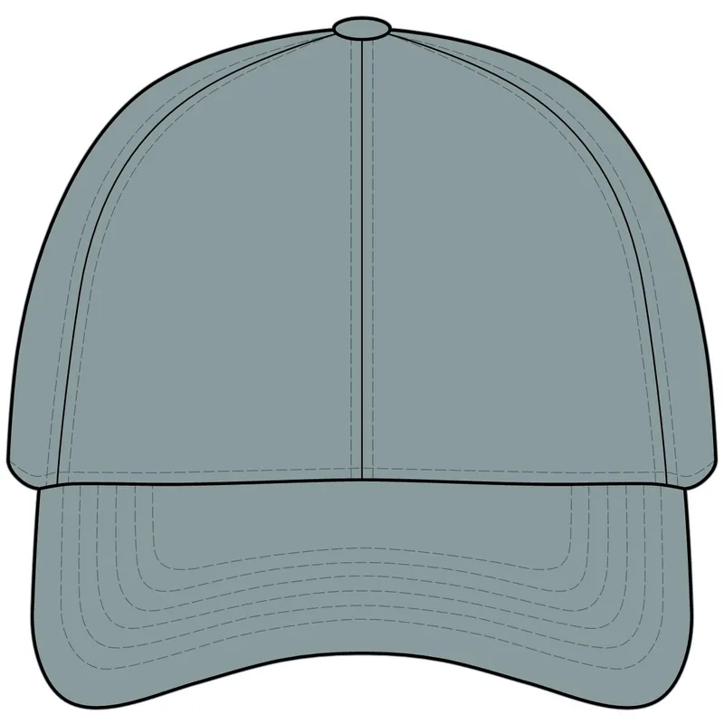 Sustainable Polyester Cap in Light Charcoal
