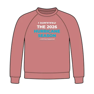 Youth Sponge Fleece Crewneck Sweatshirt in Mauve