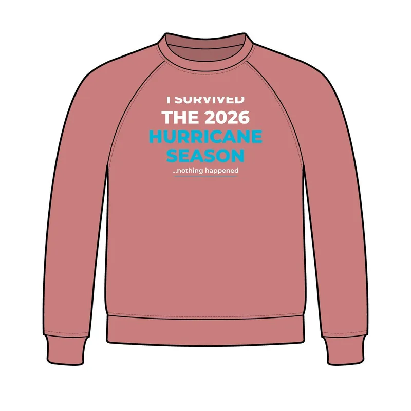 Youth Sponge Fleece Crewneck Sweatshirt in Mauve
