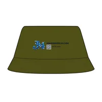 Sustainable Bucket Hat — Olive · One size