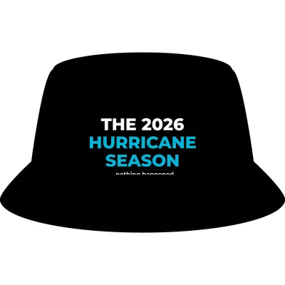 Nylon Bucket Hat in Black
