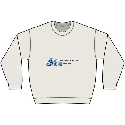 Unisex Legend Premium Heavyweight Cross-Grain Crewneck Sweatshirt in Bone